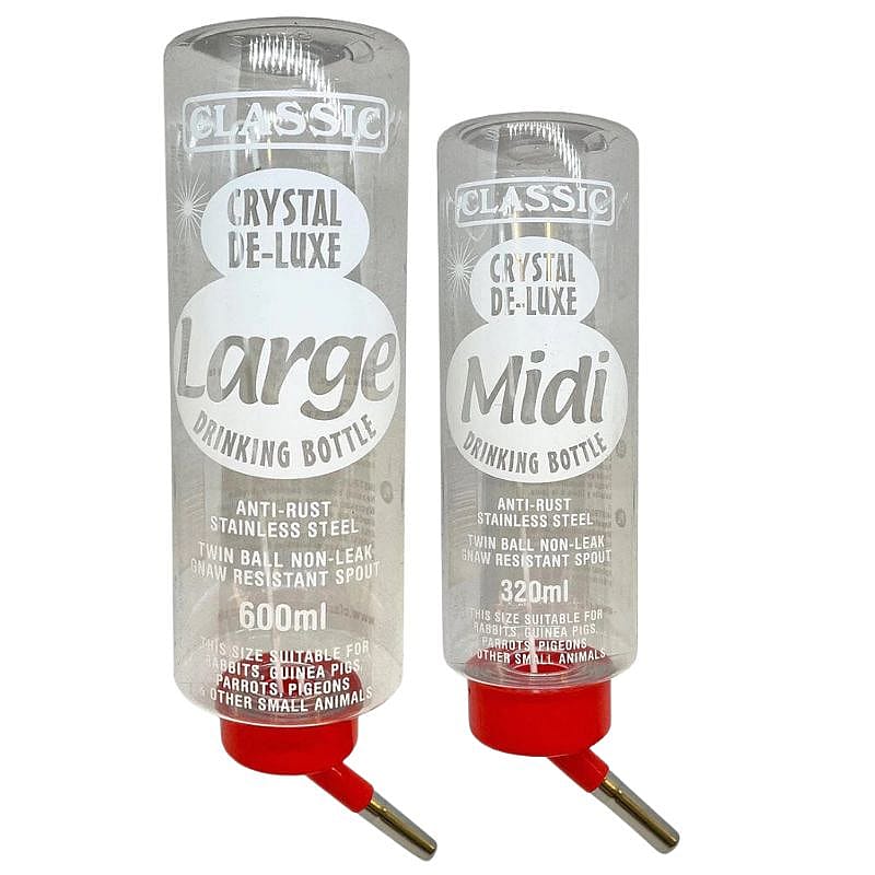Classic Crystal Deluxe Bottle Drinkfles Konijn Cavia