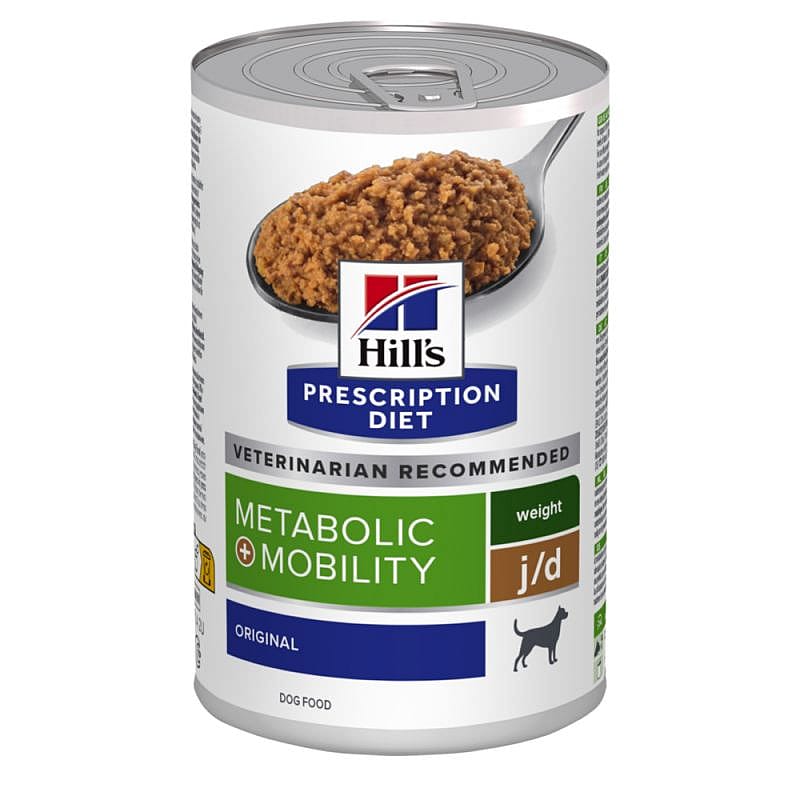 Hill's Prescription Diet Metabolic + Mobility Hondenvoer 12 x 370 gram blikjes