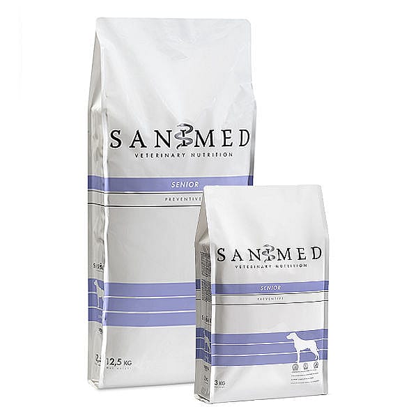 Sanimed Senior Hond: Natuurlijke voeding - Gezonde gewrichten - Hart & Hersenen 12.5 kg