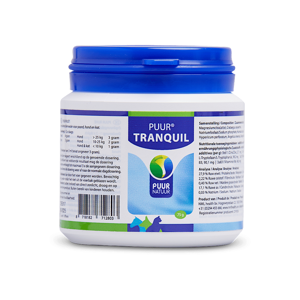 Puur Tranquil Rust Hond Kat 75 gram