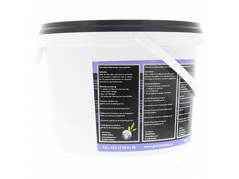 Global Medics Vital+ Vitaminen Mineralen Paard 1 kg