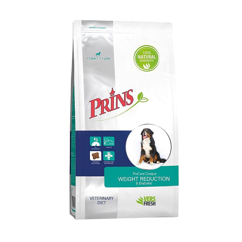 Prins Procare Croque Veterinary Diet Weight Reduction & Diabetic Hondenvoer
