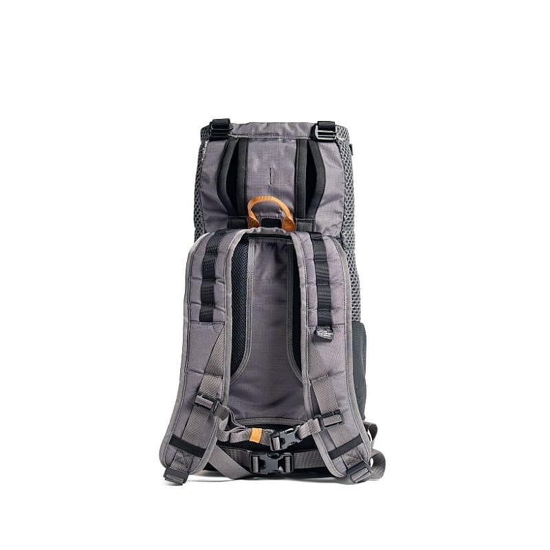 rugzak, backpack, grijs, rugzakken, helder buckelpres