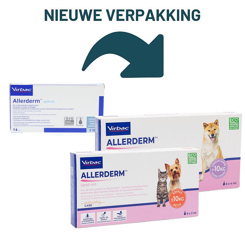 Allerderm Spot-on Kleine honden en katten