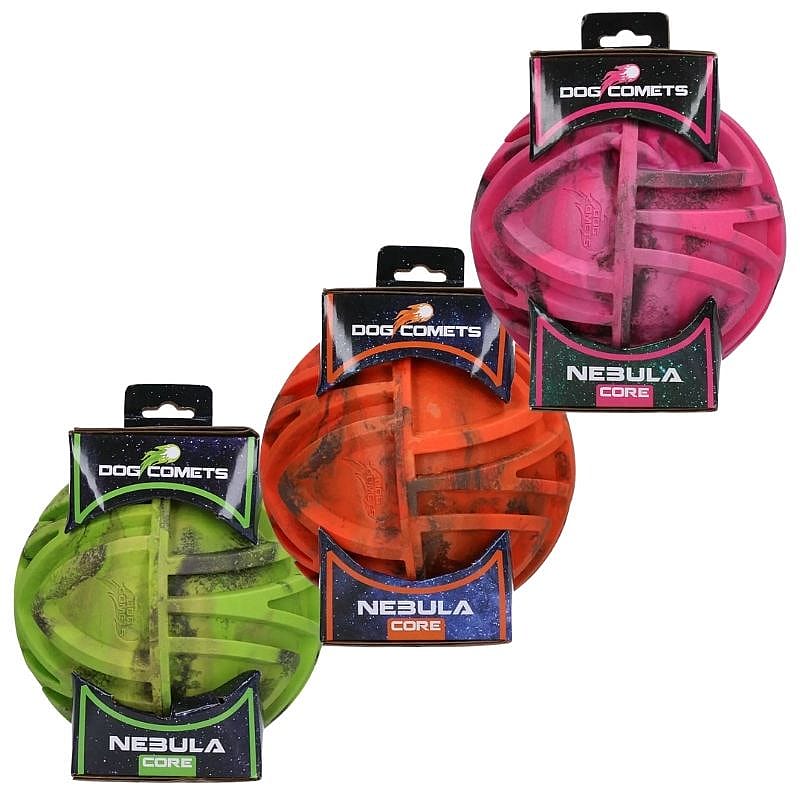 dog toy, bal, core, nebulа, helder kleur