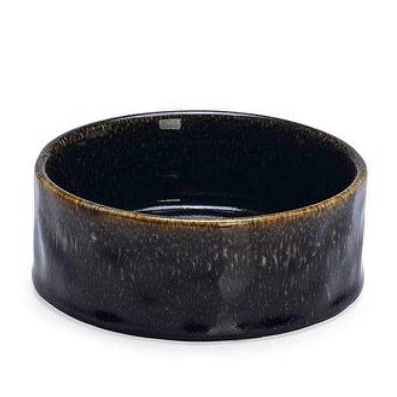 ceramic bowl, black glaze, black glaze, keukenartikel, pottery bowl
