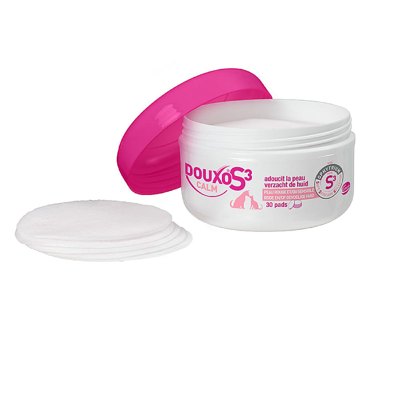 cotton pads, make-up remover, roze deksel, pot, gestapelde pads