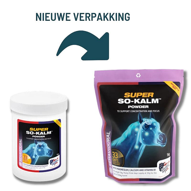 Equine America Super So Kalm Powder Paard 1 kg