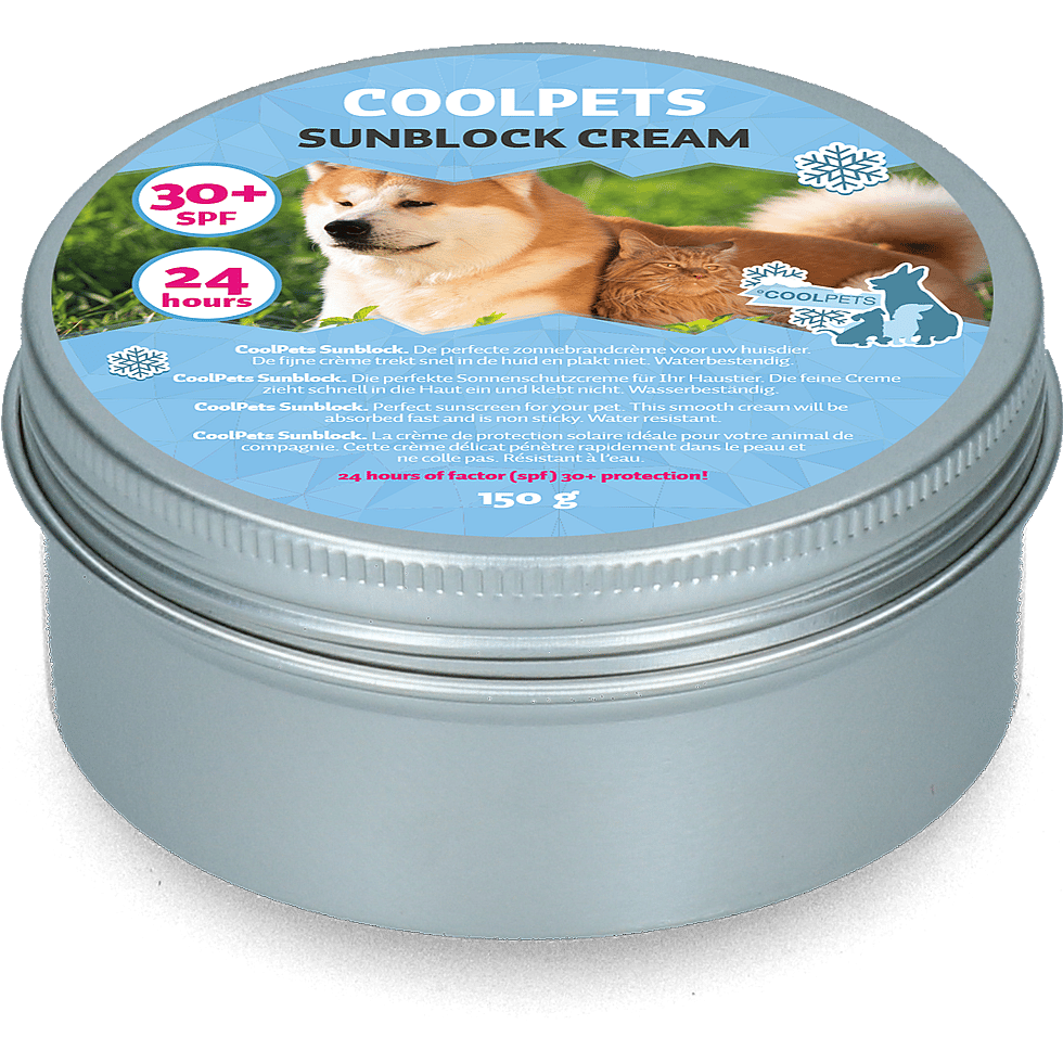 Coolpets Zonnebrand Sunblock Creme Hond 150 gram