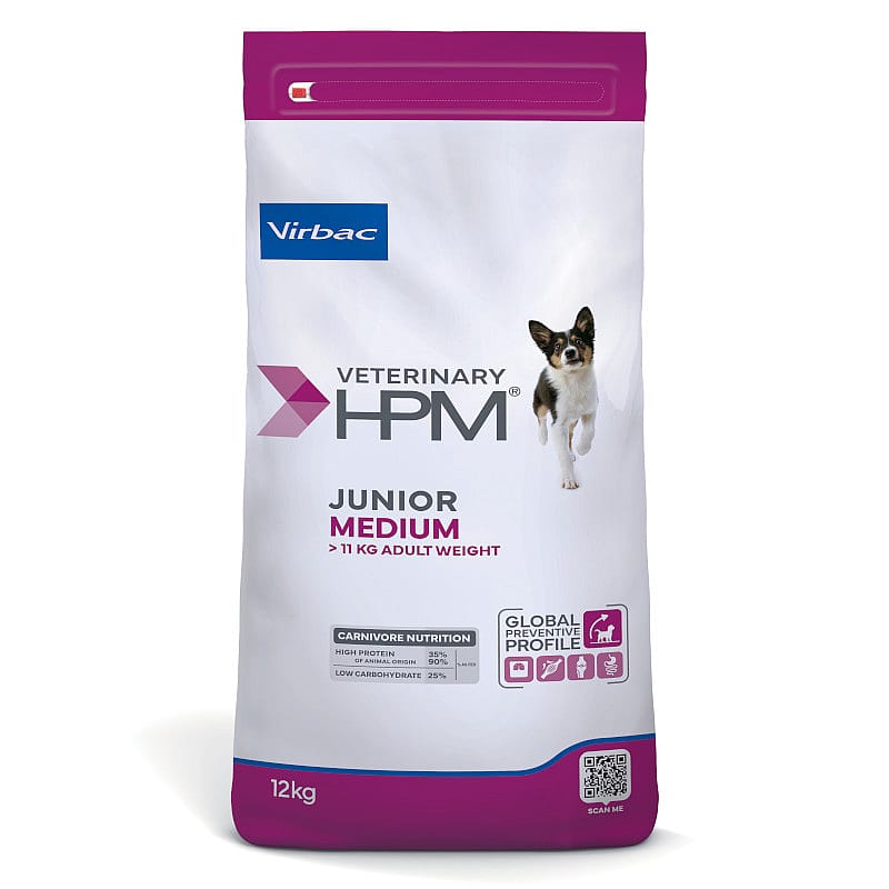 HPM Junior Medium Dog 12 kg