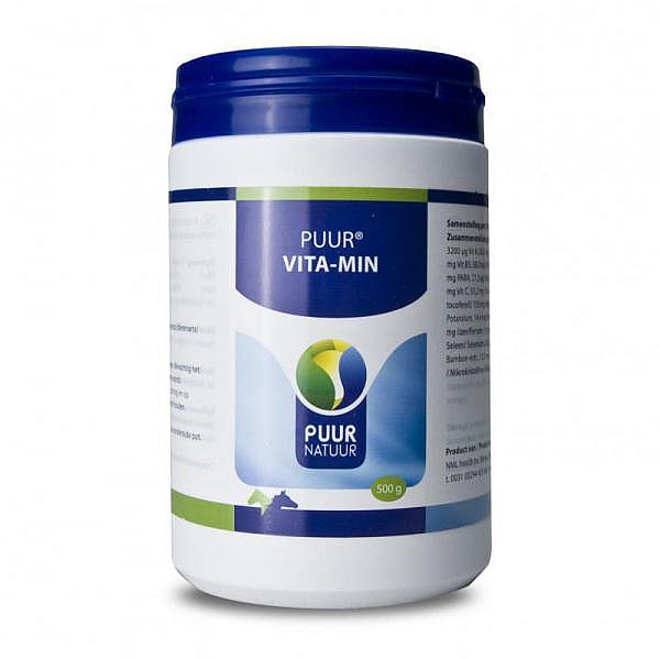 Puur Vita-Min Vitaminen Mineralen Paard Pony 500 gram