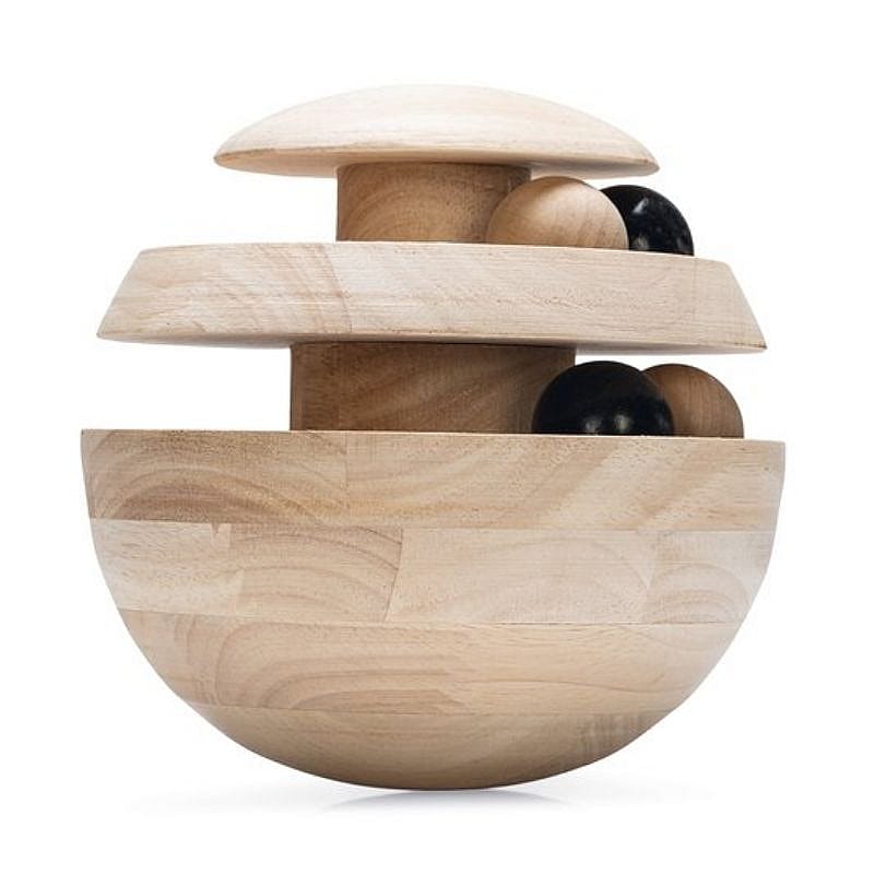houten, bal, jenga-achtige structuur, bals/boomhout, speelgoed