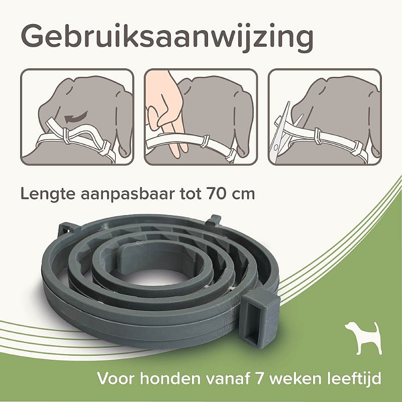 hondenhalsband, in hoogte verstelbaar, riemklem, dierenverzorging, stretchband