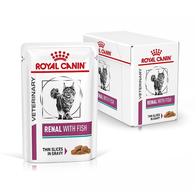 Royal Canin Renal Kat 12 x 85 gram maaltijdzakjes - Vis