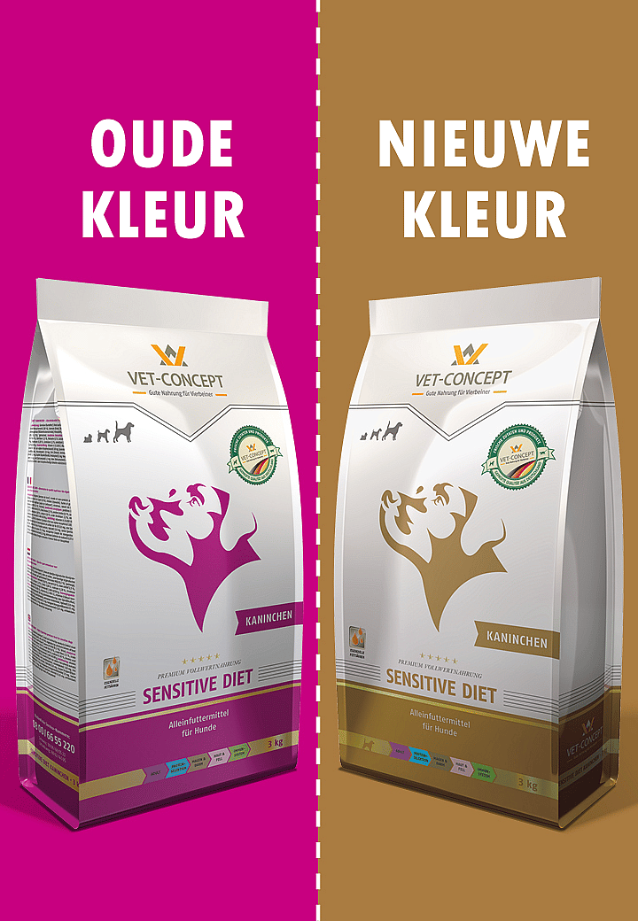 Vet-Concept Sensitive Diet Konijn Hondenvoer 10 kg - Mini