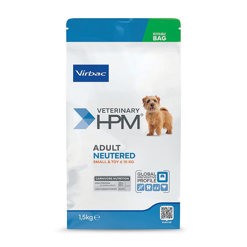 HPM Adult Neutered Dog Small & Toy 1.5 kg