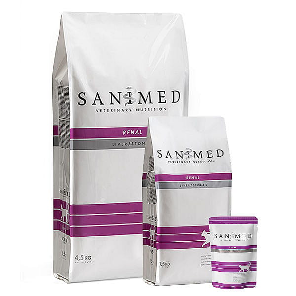 Sanimed Renal Kat:  Dieetvoer Nier & Lever Ondersteuning - Chronische Nierinsufficiëntie 4.5 kg