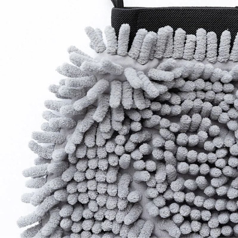 wasserproof, microfiber, textured, towel, lint-free