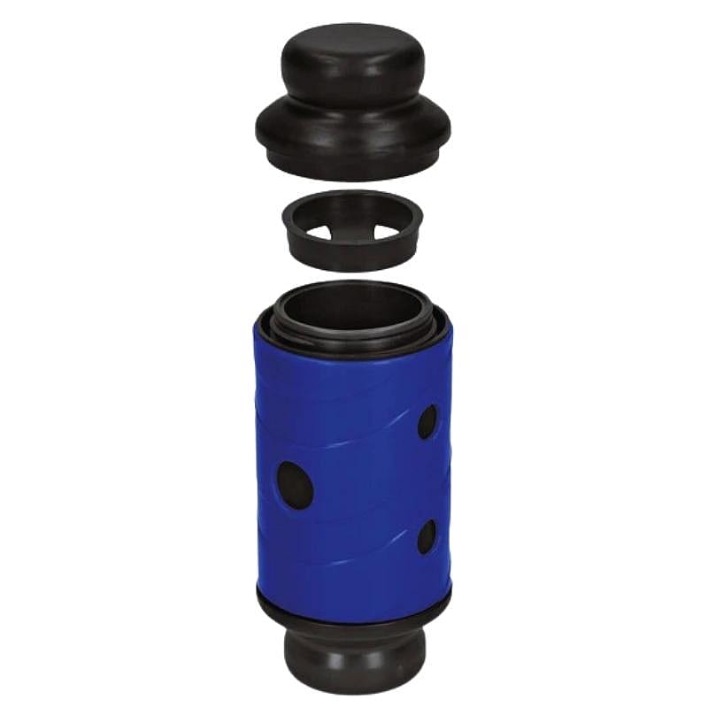 Eat Slow Live Longer Feed And Treat Roller Maat Large - Kleur Blauw