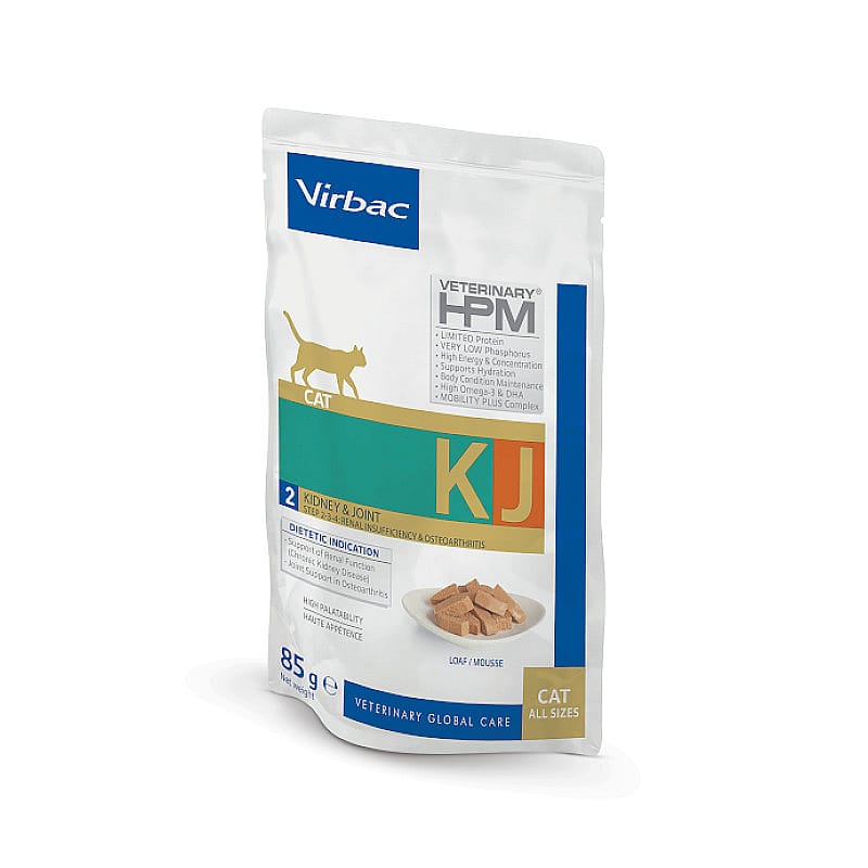 HPM Veterinary Kidney & Joint Kattenvoer 12 x 85 gram zakjes