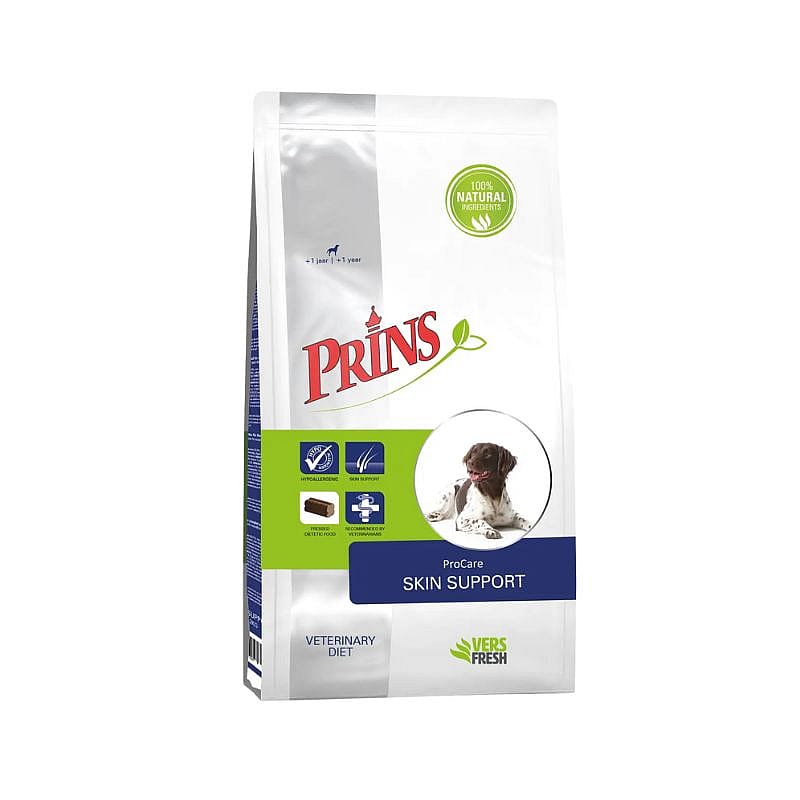 Prins Procare Pressed Veterinary Diet Skin Support Hondenvoer