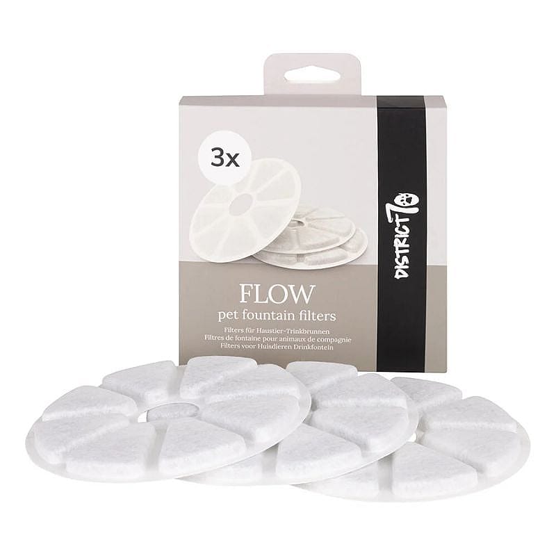 District 70 FLOW Koolstoffilters - 3 stuks