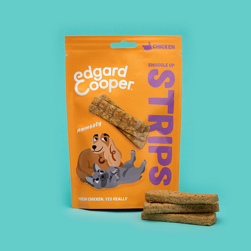 Edgard & Cooper Snuggle Up Strips Kip 75 gram