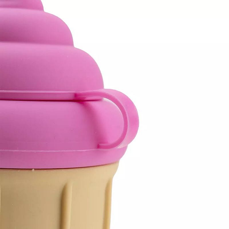 pink, sippy cup, plastic, deksel, Handvat
