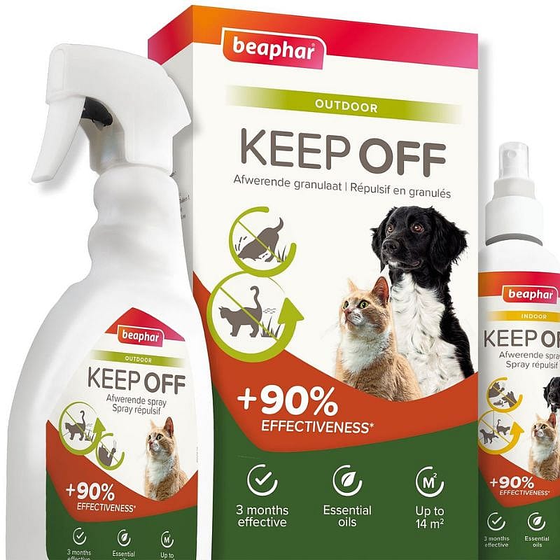 spray, ontluikend, anti-kok, tuin/dierens, keeps off