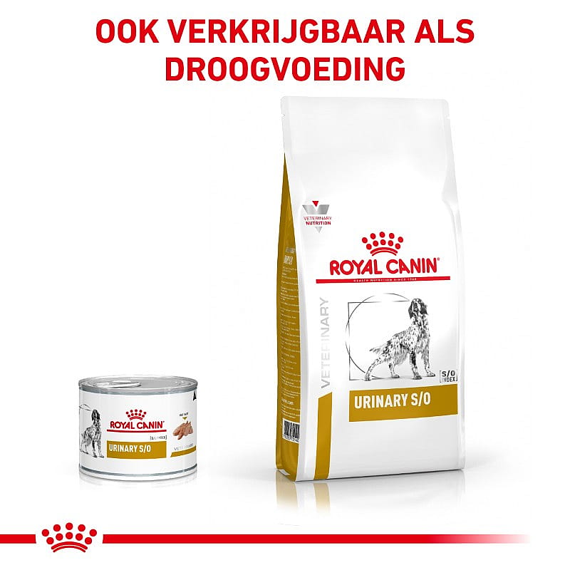 Royal Canin Urinary S/O Hond 12 x 200 gram blikjes