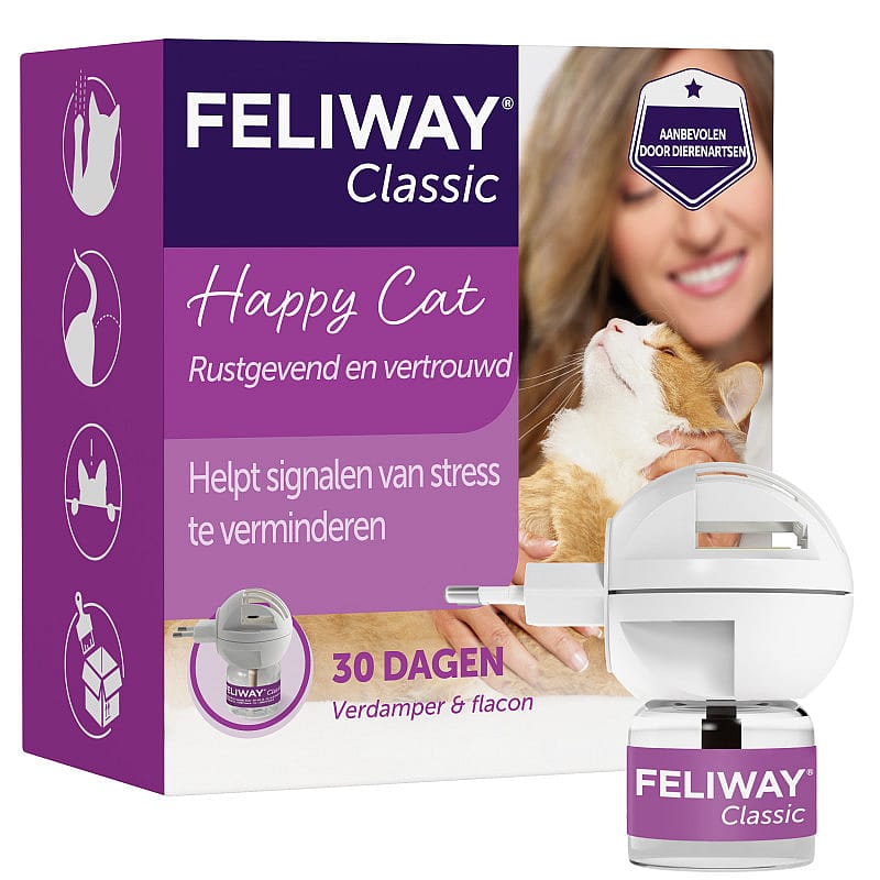 Feliway Verdamper kat Starterskit: Verdamper en Navulling