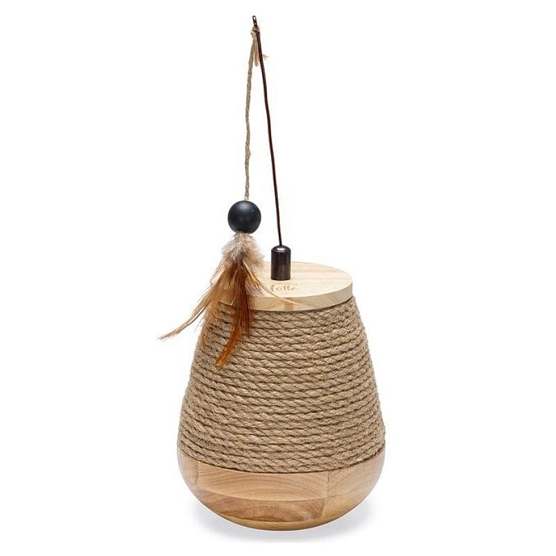 trommel, touw, houten, aromaverstuiving, decoratief