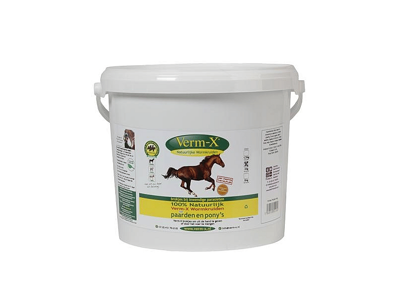 Verm-X Paard brokjes extra strong 1 kuur - 250 gram