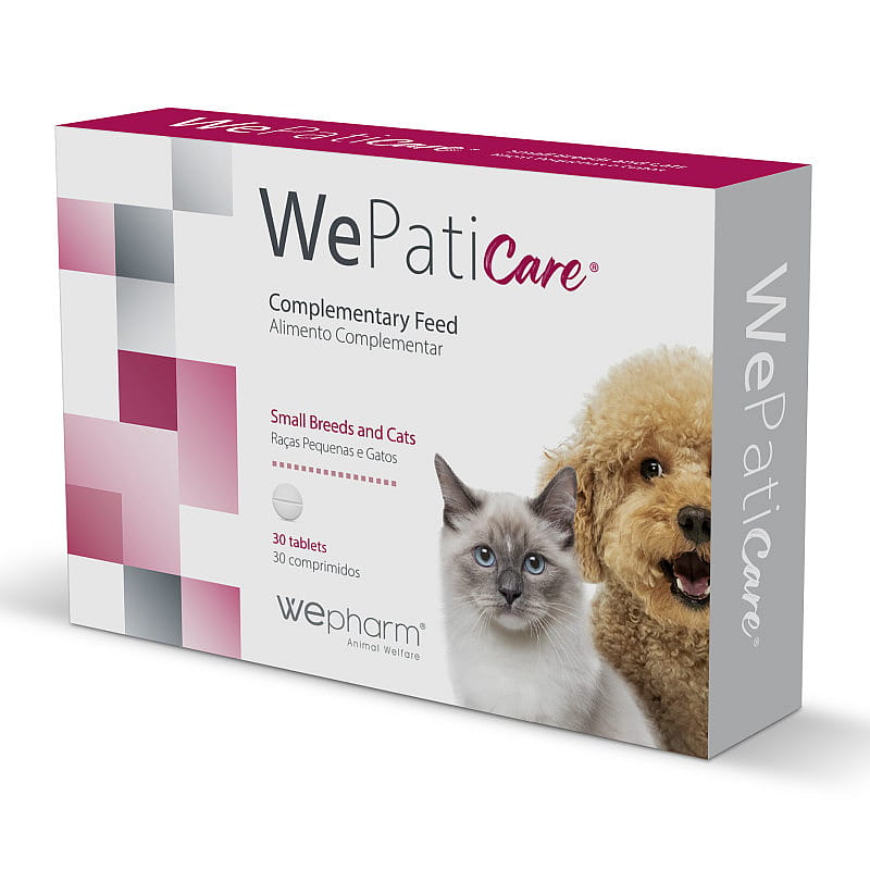Wepharm WePaticare 30 tabletten Small breed hond & kat