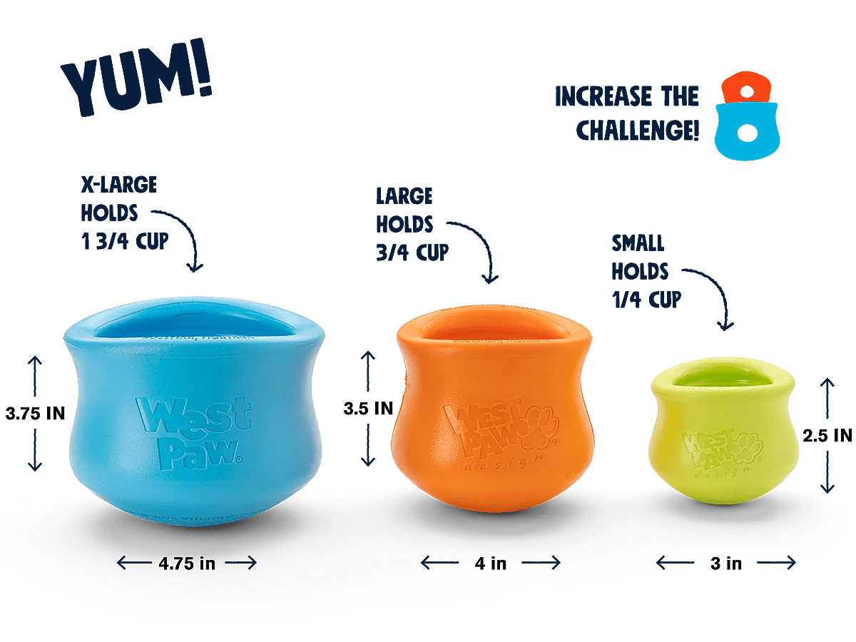 West Paw Zogoflex Toppl Traktatie Puzzel Hond