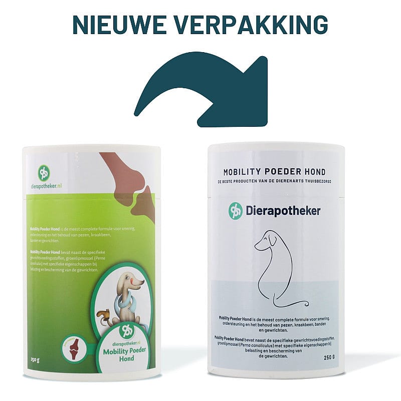 Dierapotheker Mobility Poeder Gewrichten Hond 250 gram
