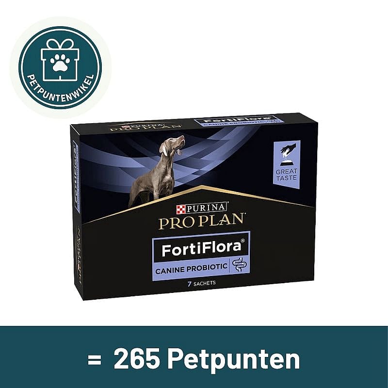 dogvoer, hondenprobiotic, FortiFlora, zakje, 7 zakjes