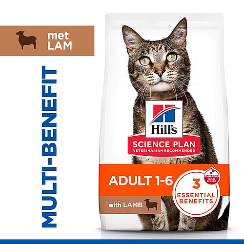 kat, kattenvoer, voerzak, Hill's, kattenvoer volwassenen