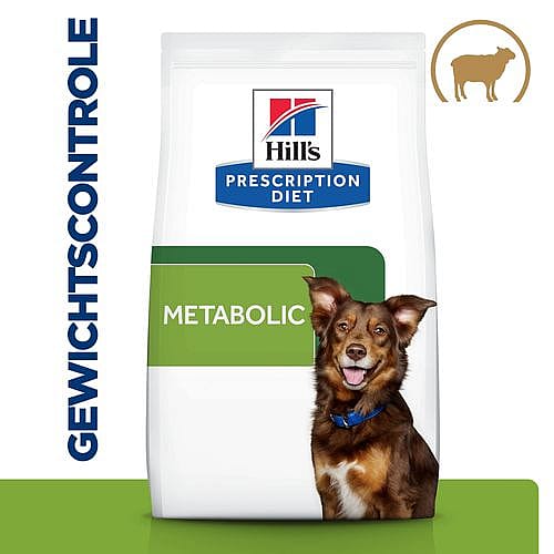 Hill's Prescription Diet Metabolic Weight Management Hondenvoer met Lam & Rijst 1.5 kg