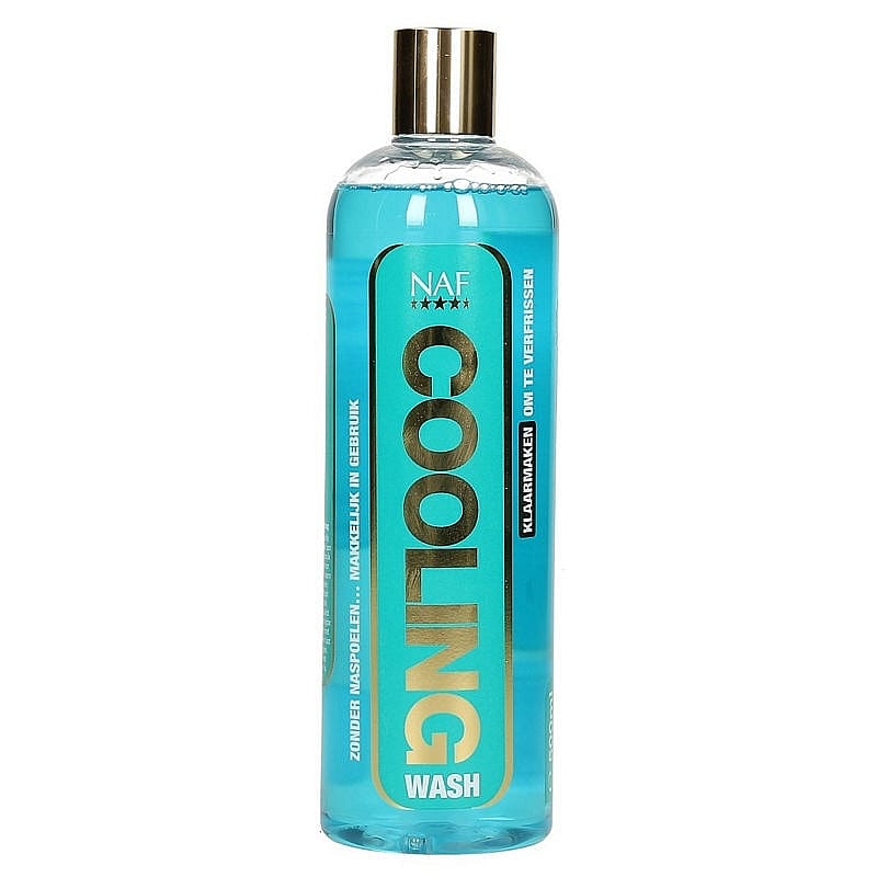 NAF Cooling Wash 500 ml – Verfrissende wash voor paarden na training of wedstrijd