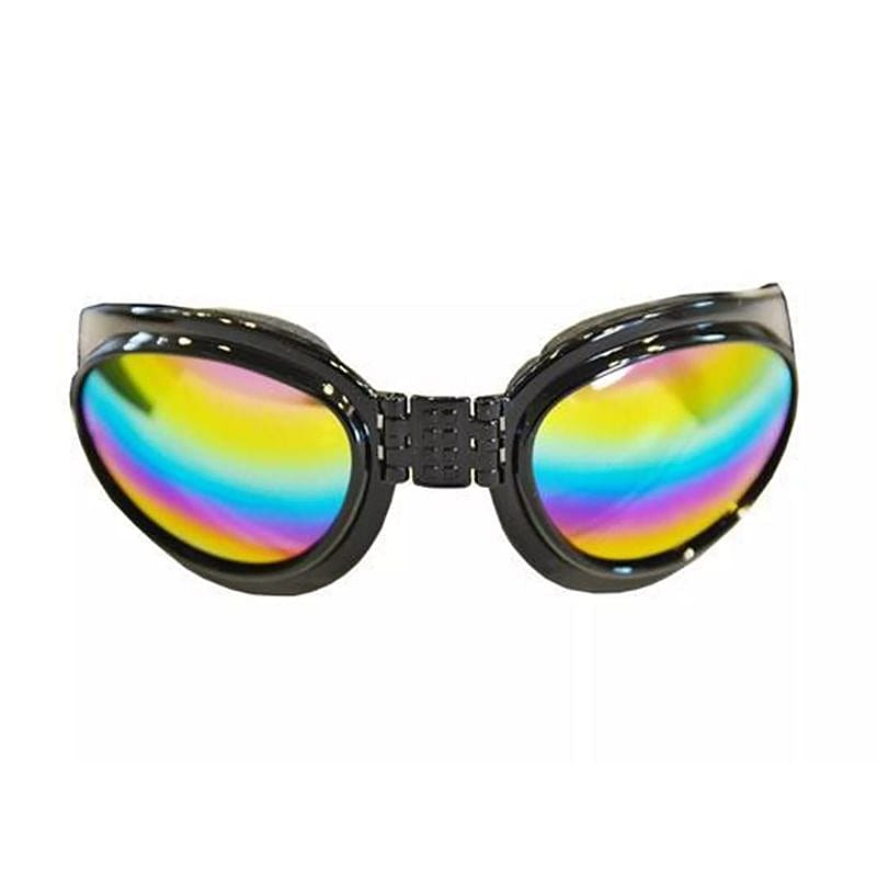 oogbescherming, zonnebril, gekleurde glazen, clip-on, dubbel gat