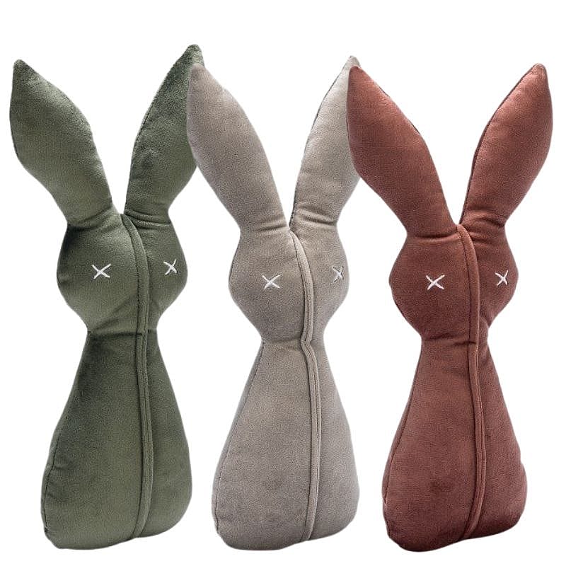 knuffel, kussen, konijn, bunz, stoffenfiguur