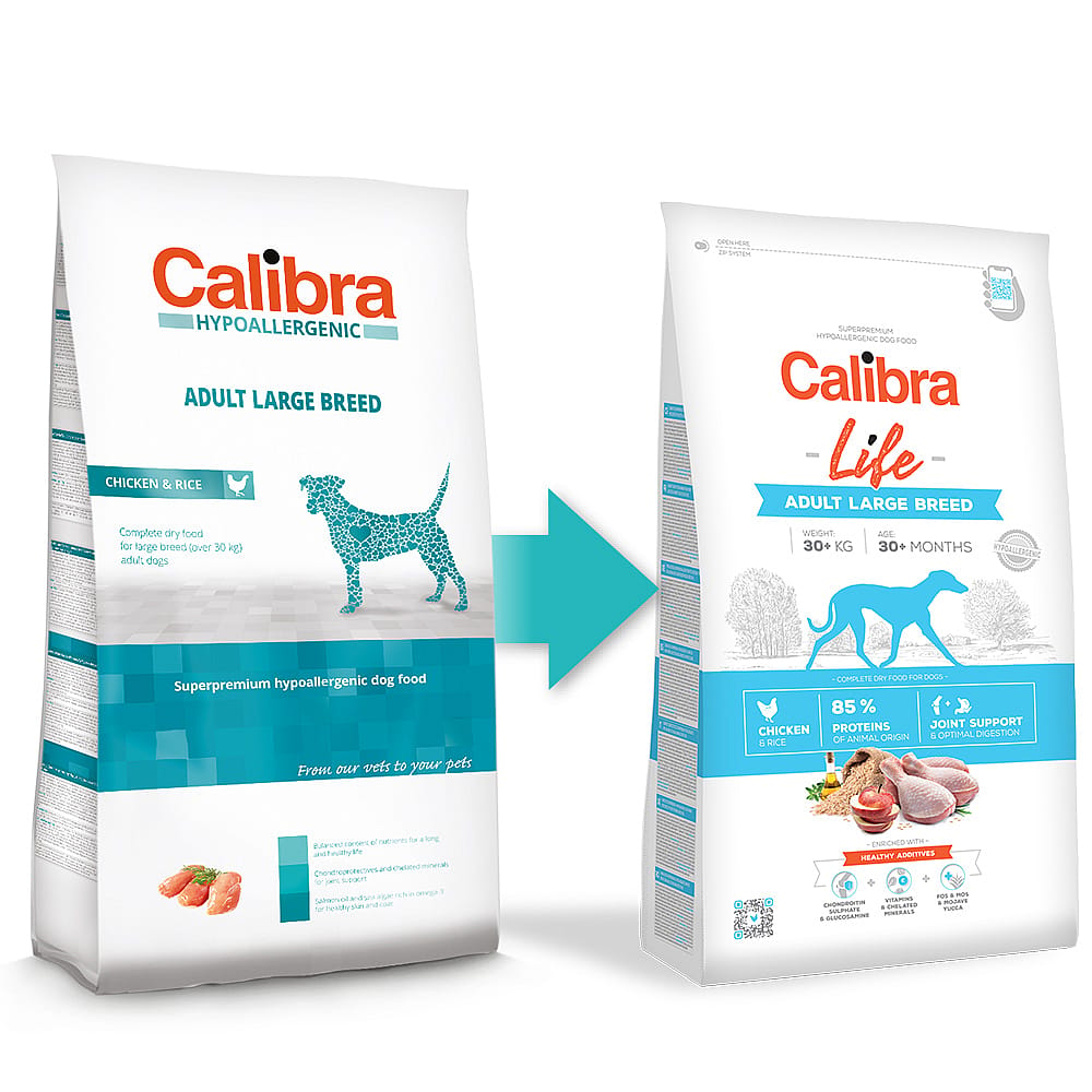 Calibra Hond Life Adult Large Breed Chicken