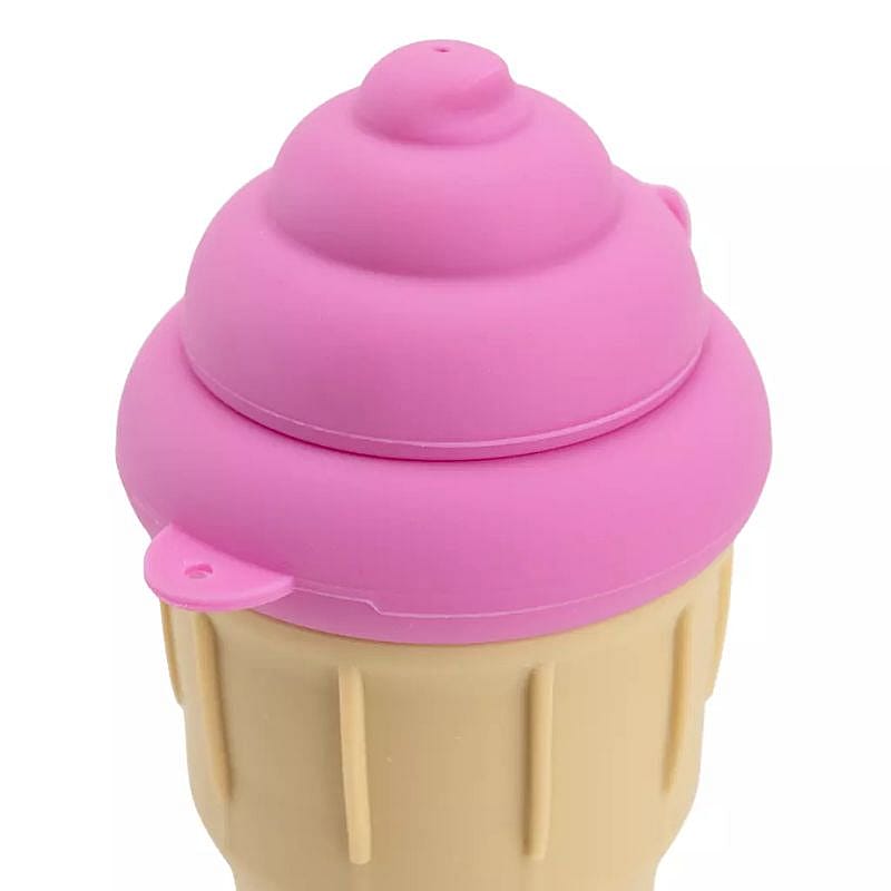 cupcake, pink, sippy-cup, toy, silicone lid