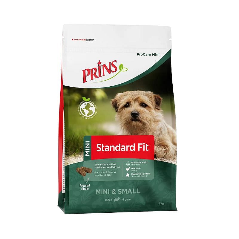 hondenvoer, mini, small, droogvoeding, Standard Fit