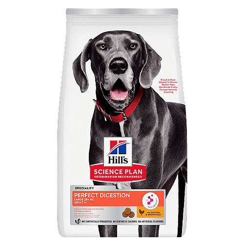 Hill's Science Plan Canine Adult Perfect Digestion Hondenvoer Large Breed 14 kg