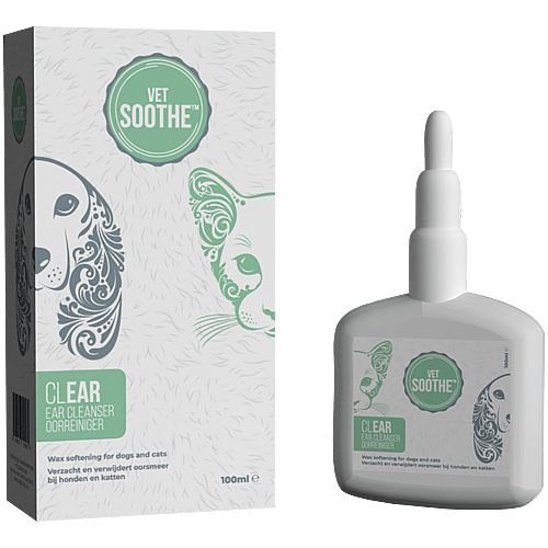 VetSoothe Clear Oorreiniger Hond Kat 100 ml