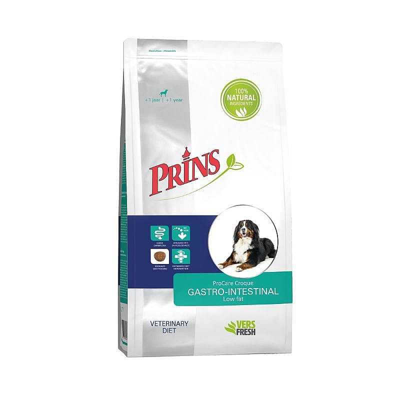 Prins Procare Croque Veterinary Diet Gastro-Intestinal Low Fat Hondenvoer