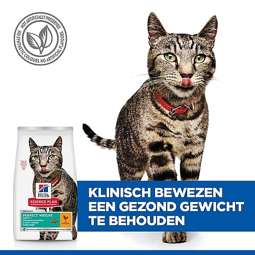 Hill's Science Plan Perfect Weight Adult Kattenvoer
