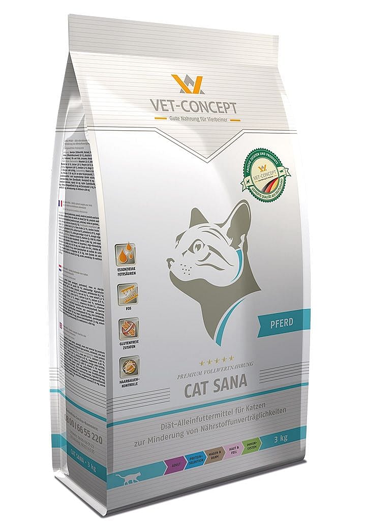Vet-Concept Sana Paard Kattenvoer 10 kg
